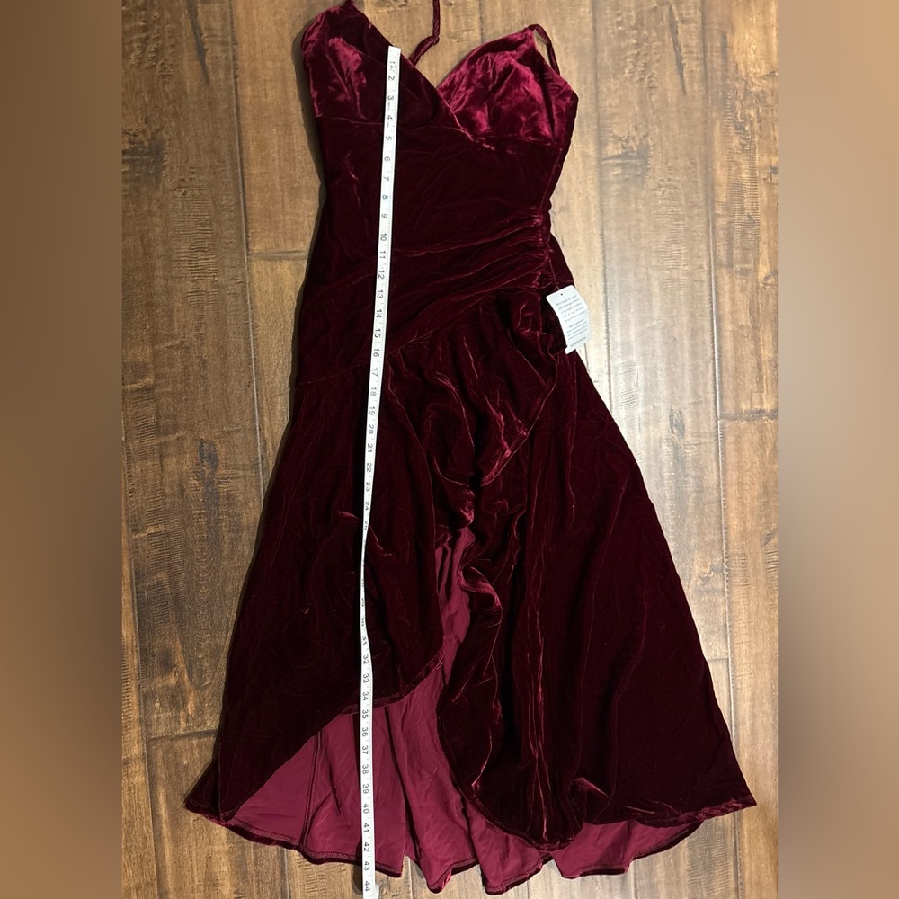 Bardot Sorella Velour Midi Dress Women’s Size Small NWT - Picture 7 of 9